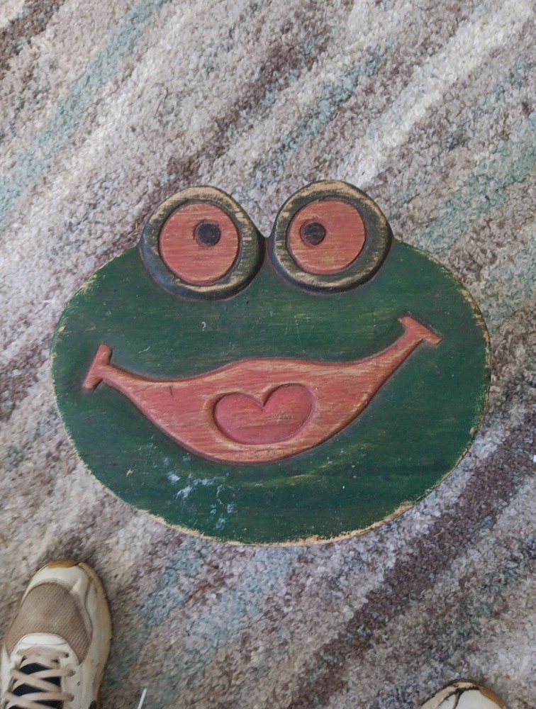 Vintage Frog Stool