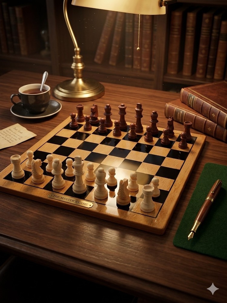 Rare wooden Chess Set