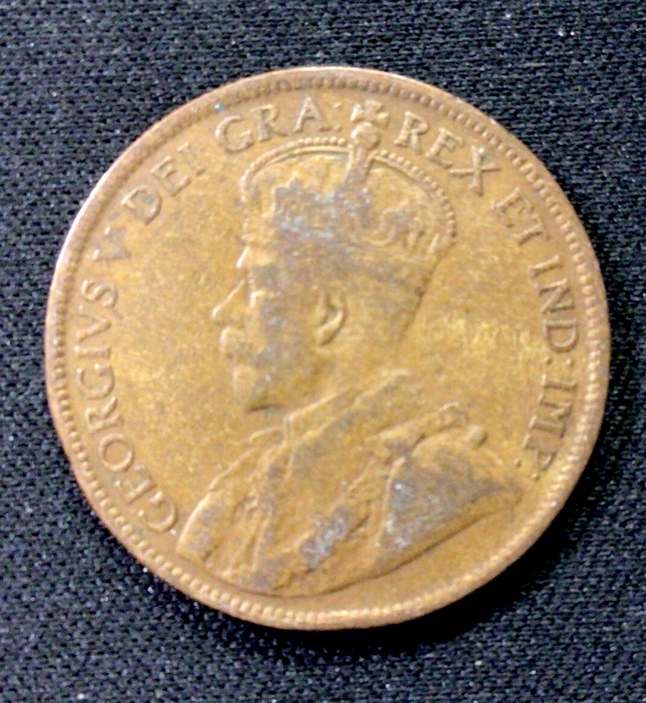 1917 Canada 1 Cent! WWI! ENN Coins