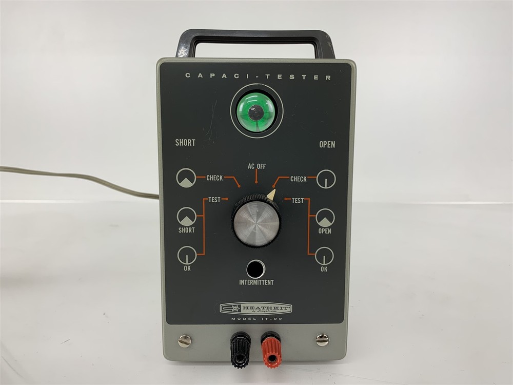 Heathkit Intermittent IT-22 Capacitor Test Meter