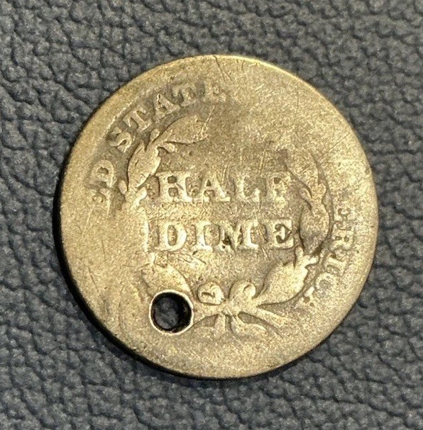 1842 Seated Liberty Half Dime - Silver Half Dime