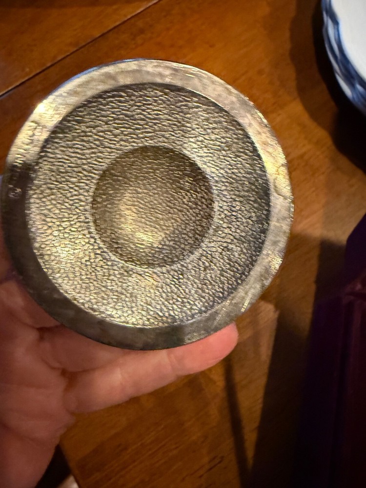 Neiman Marcus 9.5" Silver Plate 2 Goblet Set