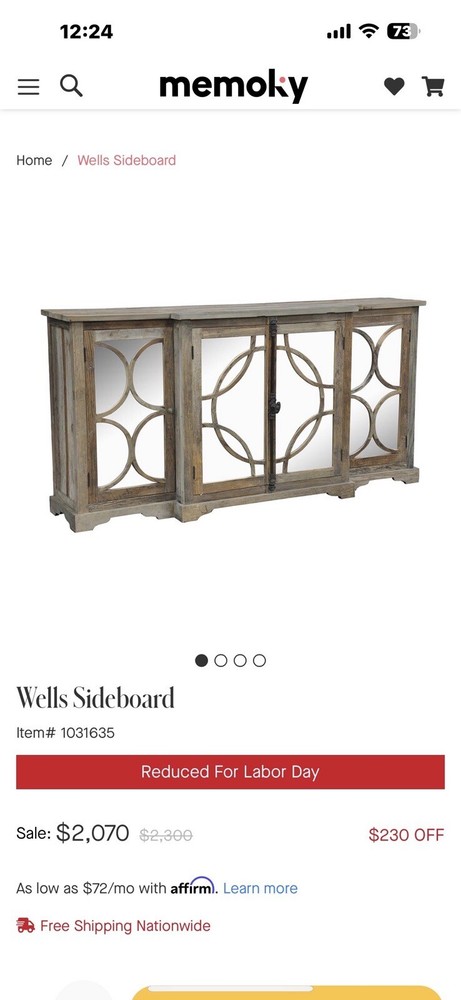 Wells Sideboard