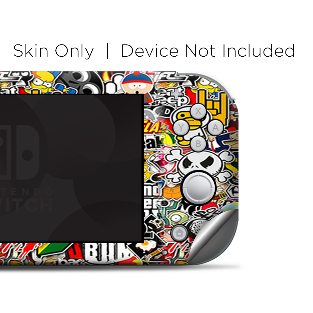 Skins Decals wrap for Nintendo Switch Lite - Sticker Slap
