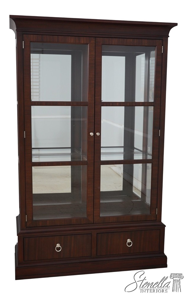 65716EC: ETHAN ALLEN Modern Design Mahogany Bookcase