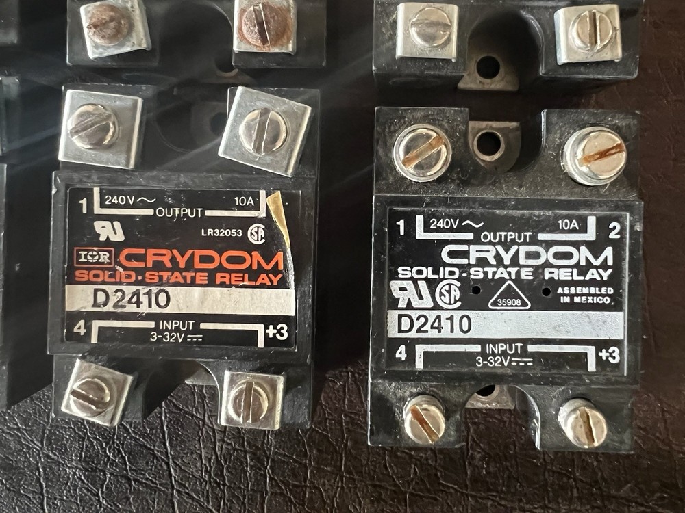 Lot of 8 Crydom D2410 Solid State Relays