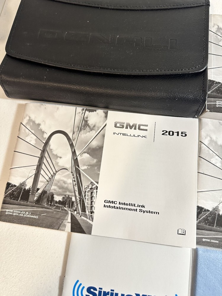 2015 GMC Sierra Denali Owner's Manual Set