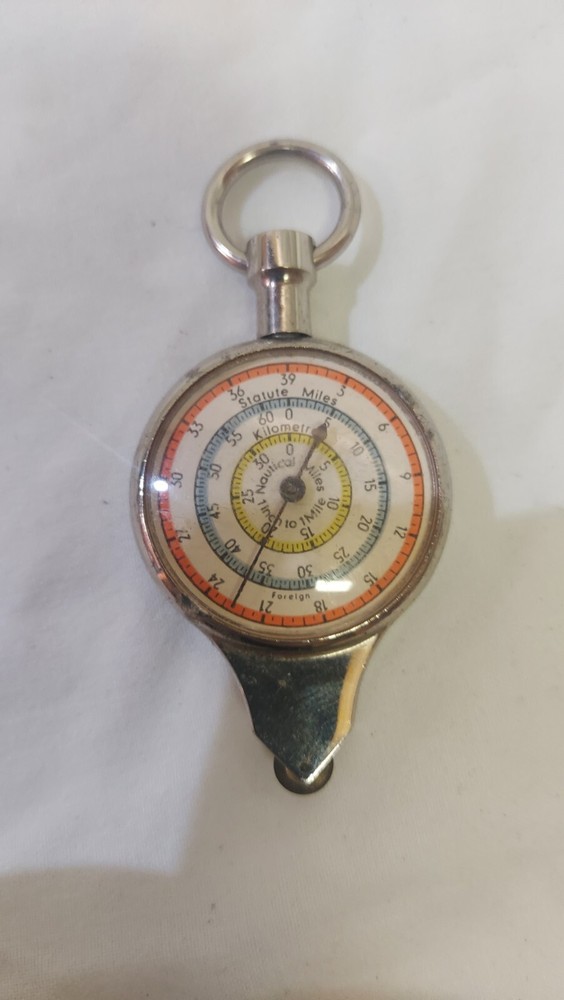 2 X Vintage Opisometer/ Map Measure.