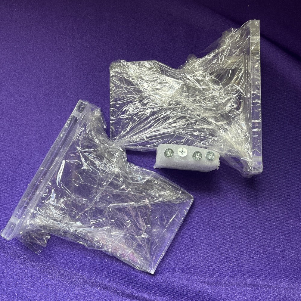 Clear Acrylic Archery Bow Wall Mount Bracket