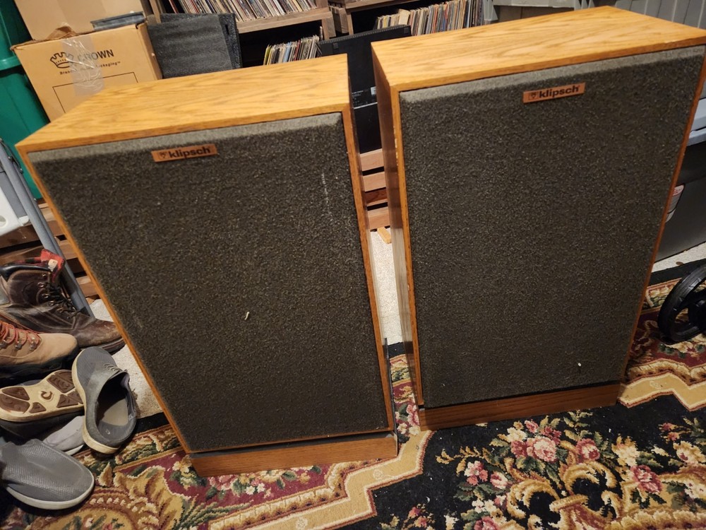 Klipsch Kg4 L&r Pair Great Condition-TESTED WORKING