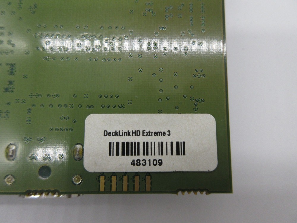 Blackmagic Design DeckLink HD Extreme 3 PCI-E Video Capture Card BMDPCB64