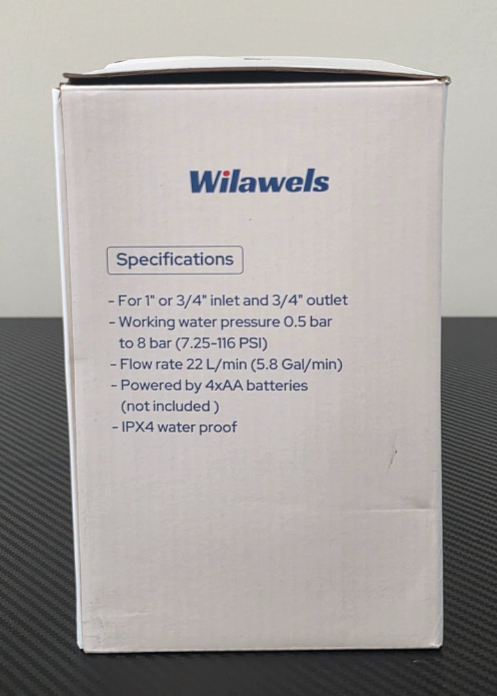 Wilawels 4 Zone Digital Water Timer C14WT06 with Large Screen, Relay Delay Pause