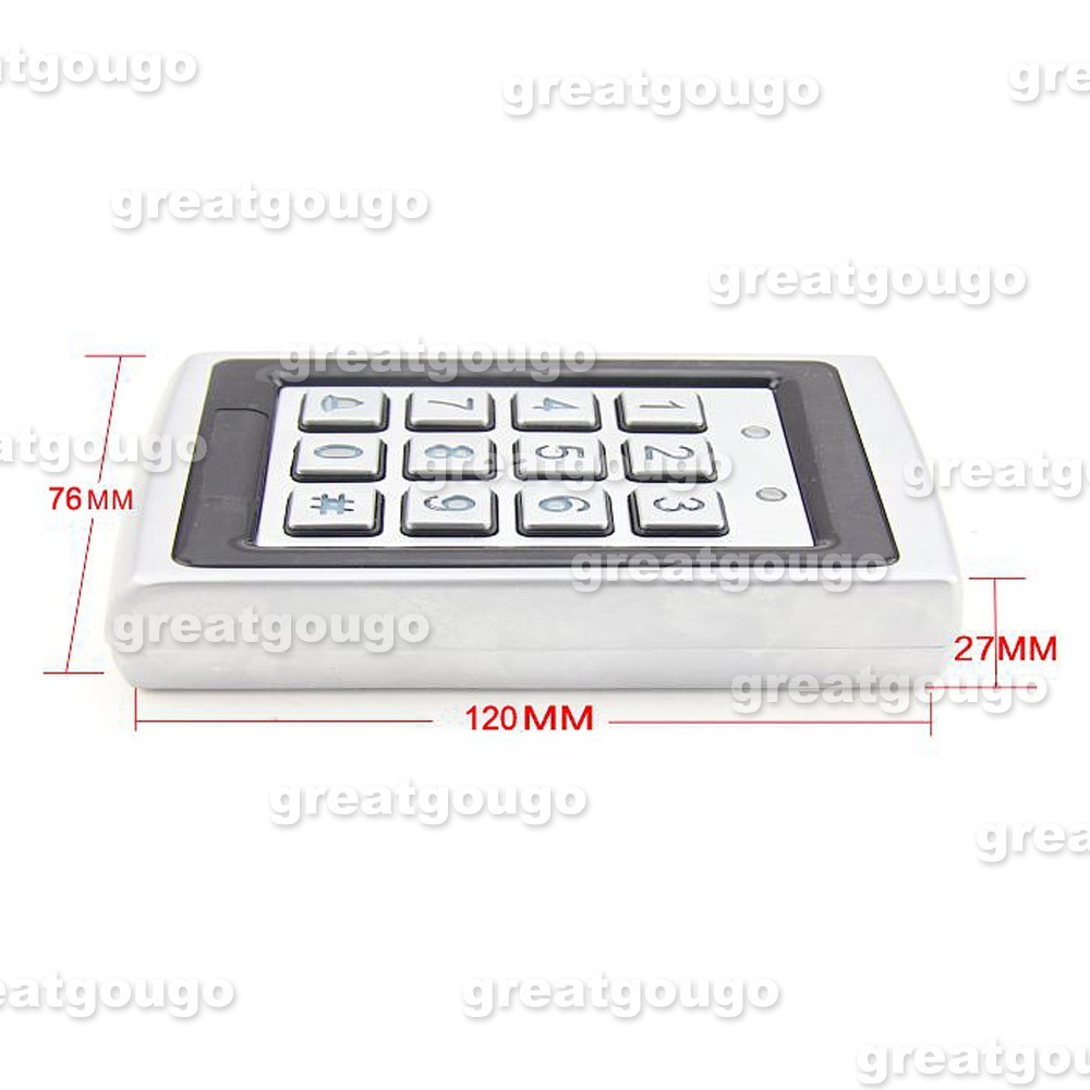 RFID Reader & Keypad Access Controller for Door Access Control Syatem Waterproof