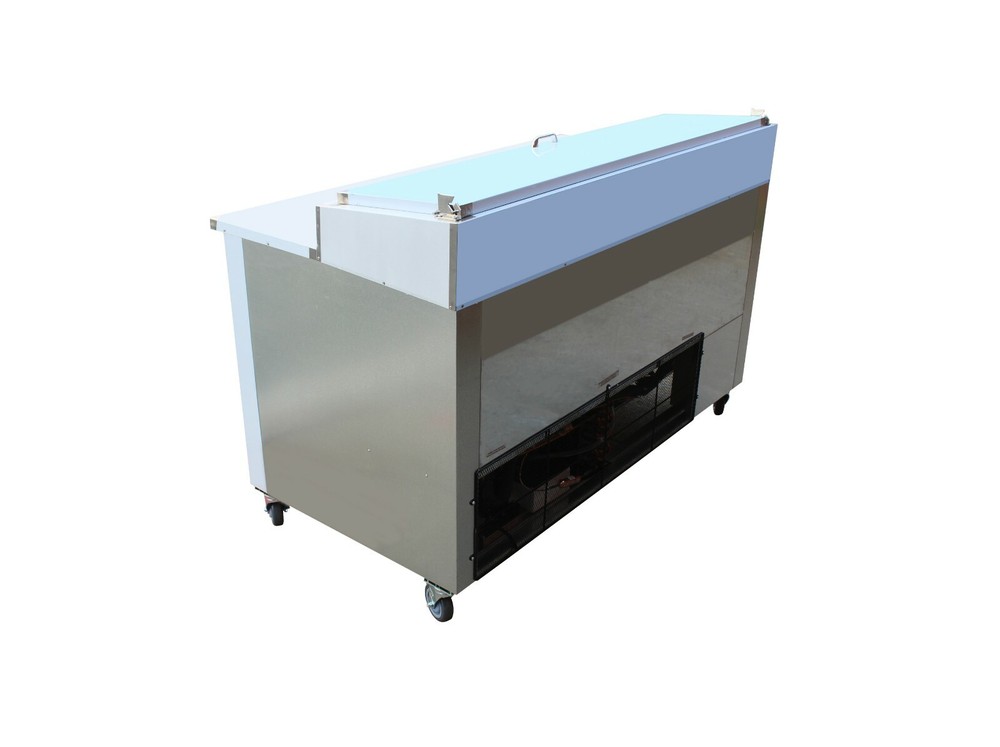 New Cooltech 2-Door Refrigerated Pizza Prep Table 60"
