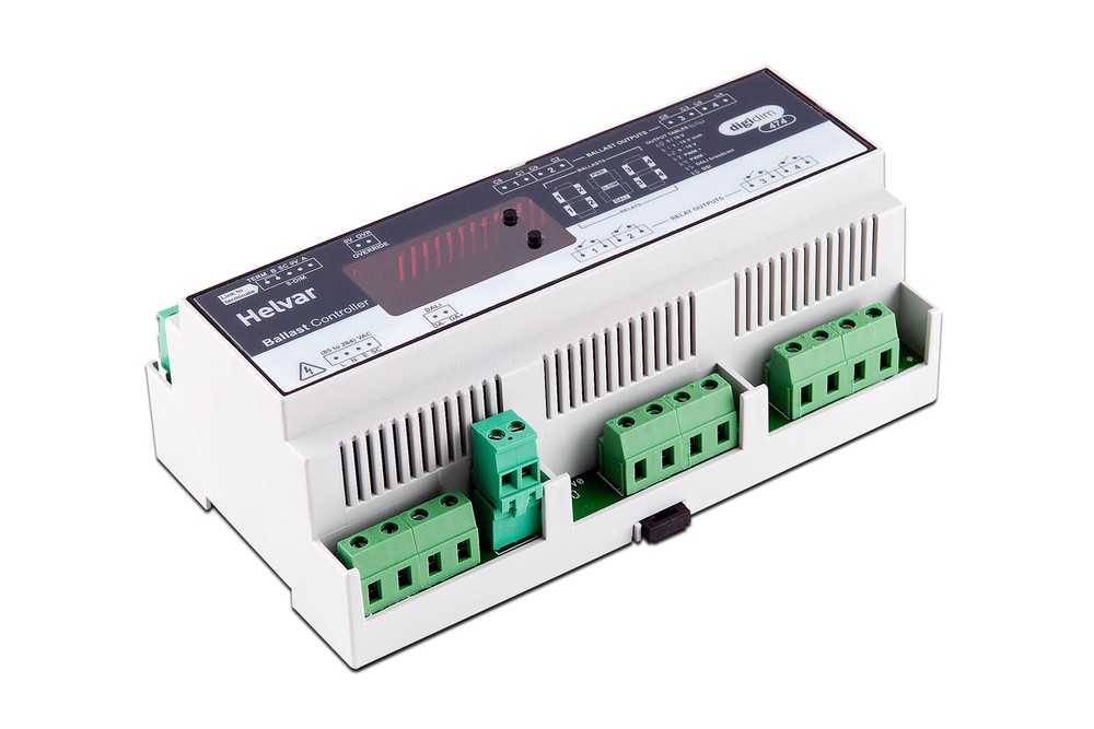 Helvar 474 DIGIDIM 4-channel Ballast Controller DALI SDIM