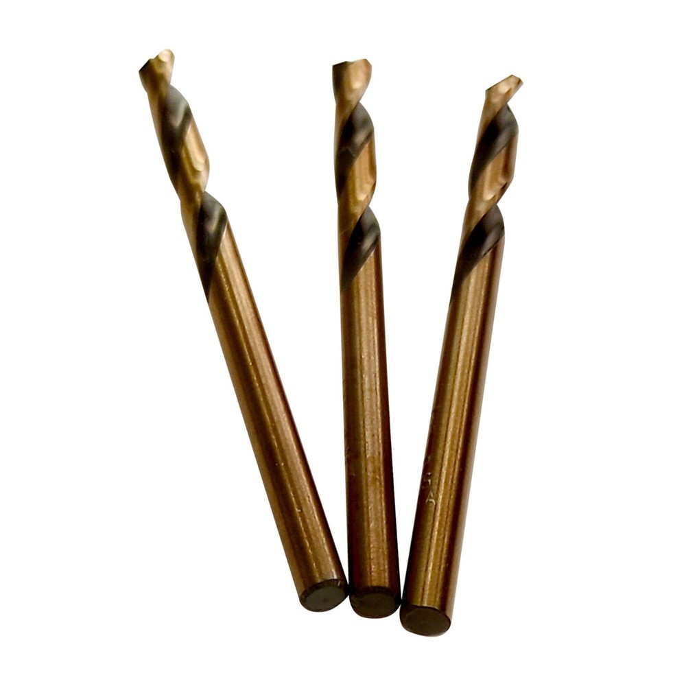 High Speed ProDrill Drill Bits 125, 135° Cutting Angle, Split Point (3-Pack)