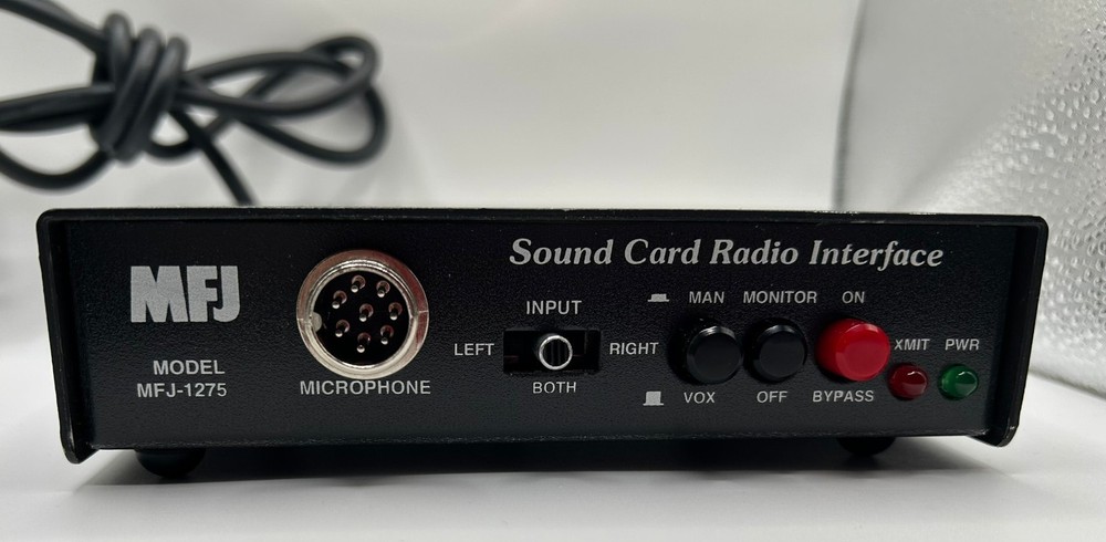 MFJ-1275 Sound Card Radio Interface (no software)