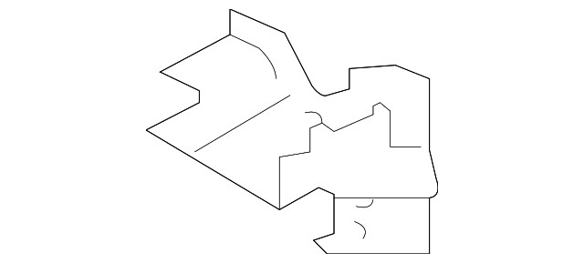 Genuine Ford Bracket AV6Z63100A42B