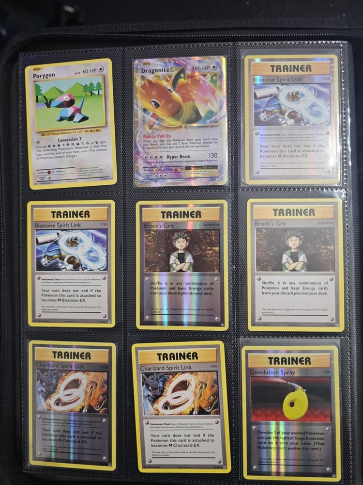 2016 Pokemon XY Evolutions- Complete Master Set- PSA 8 Charizard - Binder LP/NM+