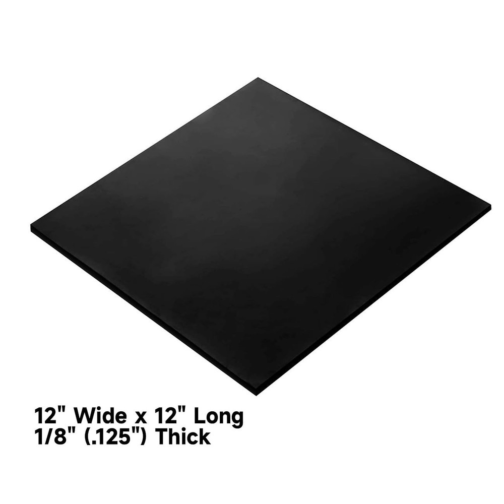 Solid Neoprene Rubber Rolls 1/8" Thick - Waterproof & Versatile for All Projects