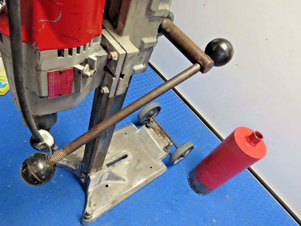 Milwaukee 4096 Core Drill Rig Stand And Bit