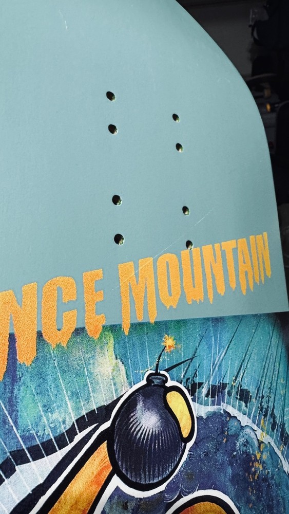 Autographed Lance Mountain Pro Model Flip Skateboard Deck Doughboy 9"