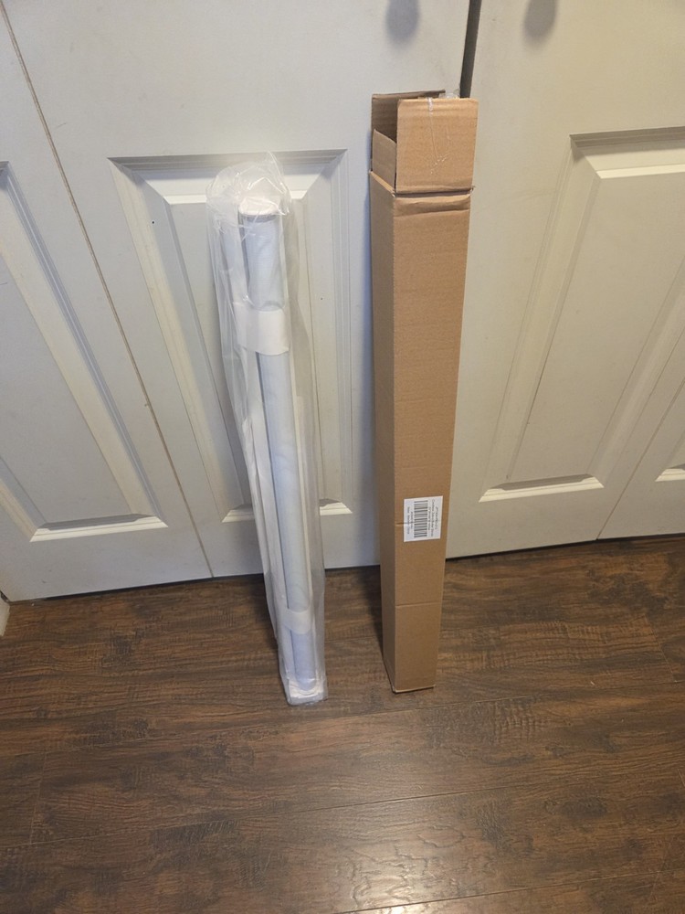 Cordless Zebra Roller Blinds 31"W×48"H White