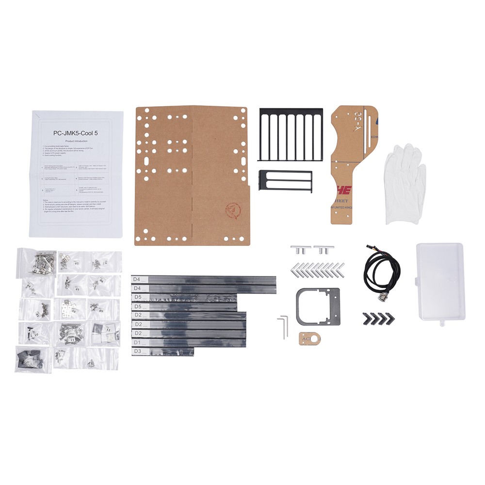 DIY PC Frame Vertical Test Bench Open Air Case Chassic Motherboard Frame Holder