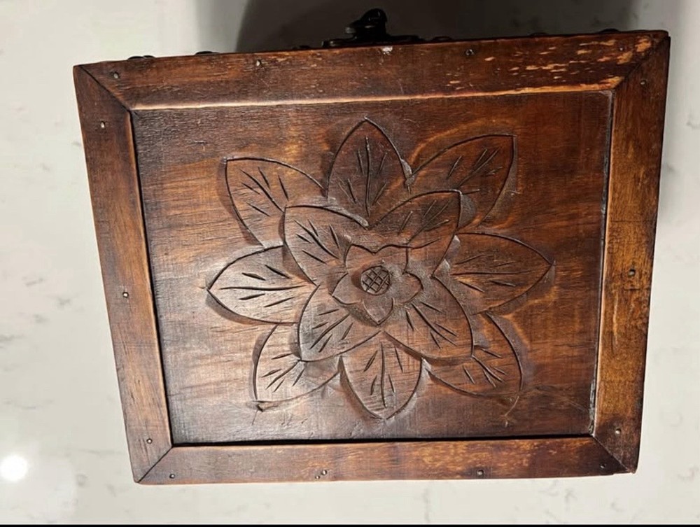 Vintage Wooden Chest