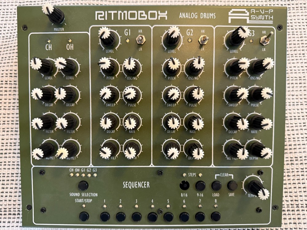 AVP SYNTH analog drum synthesizer Russian built 2020