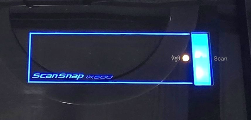 Fujitsu ScanSnap iX500 Wireless Image Scanner for PC & Mac Tested Working