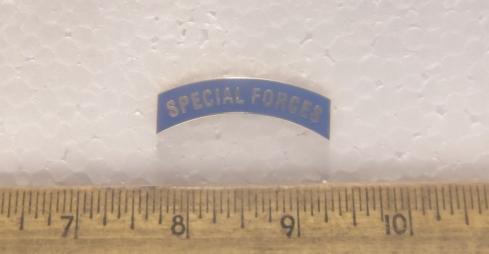 Special Forces Tab Pin