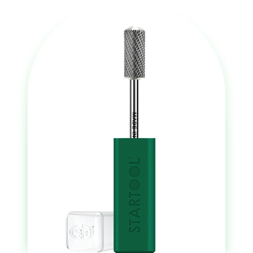 StarTool Nail Drill Bit - Round Top Small Barrel - Medium - Silver
