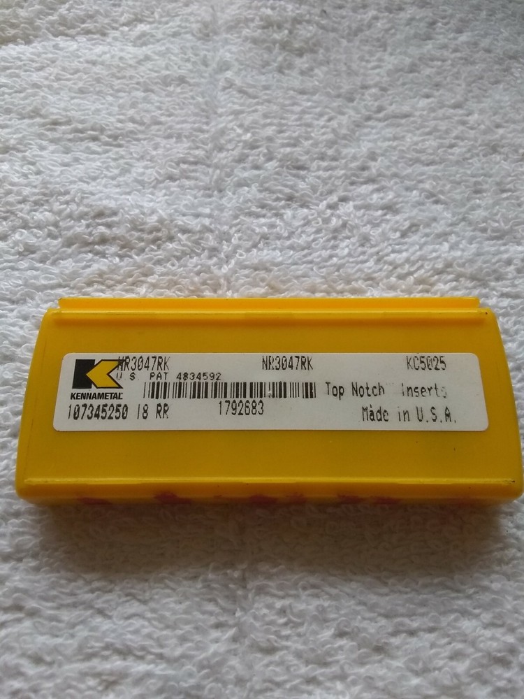 Kennametal Bits NG,NR,NT'S