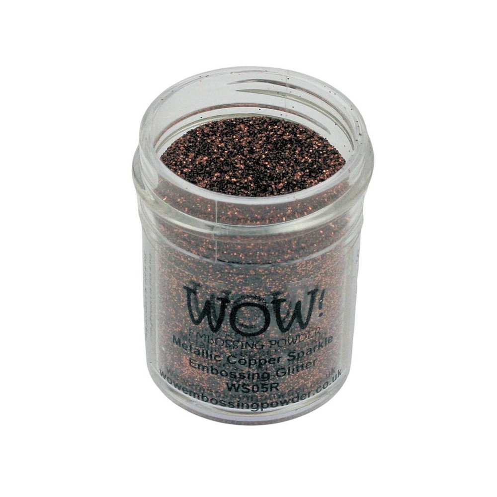 Wow! Glitter Embossing Powder 15ml - Metallic Copper Sparkle
