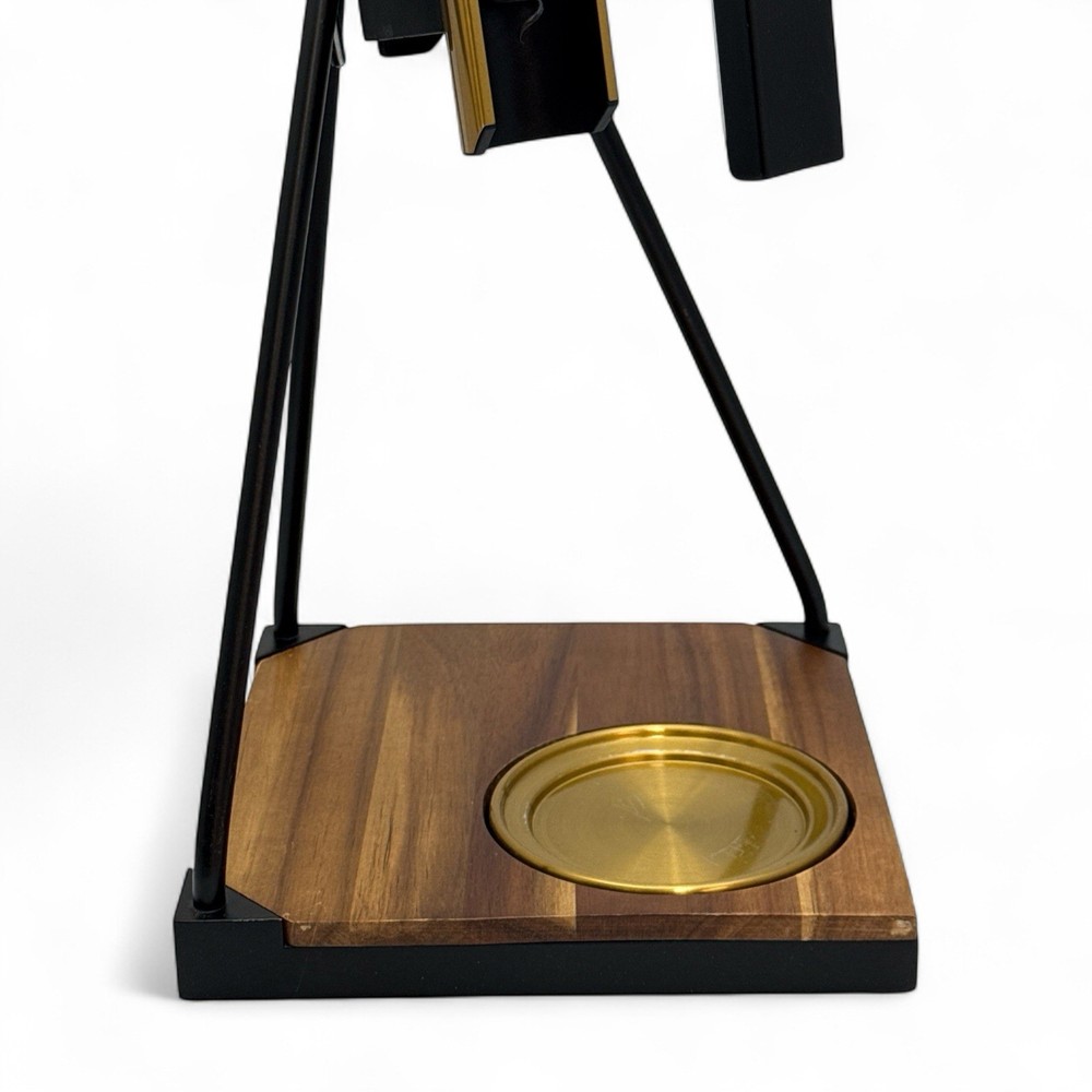 Rabbit Black Brass Tabletop Corkscrew Puller Barware