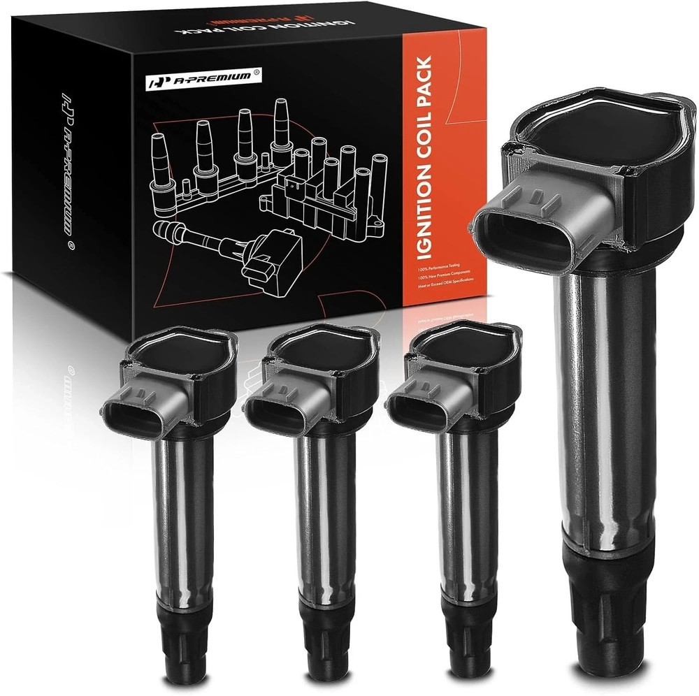 4PC Ignition Coil Pack 2.0L 2.4L Mitsubishi Lancer Outlander 2007-2016