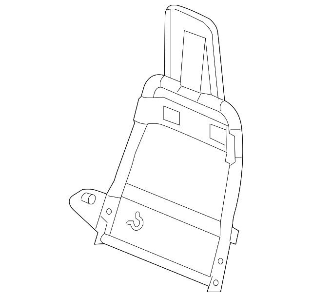 Genuine GM Seat Back Frame 19127859