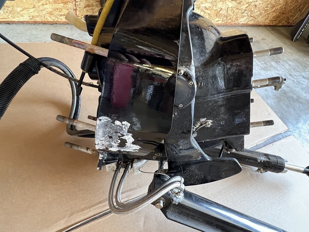 MERCRUISER ALPHA 1 ONE GENERATION 2 TWO INTERMEDIATE RAMS SHIFT CABLE ALL HOSES