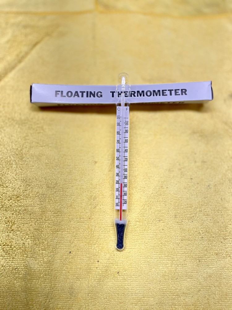 vintage floating dairy thermometer Made In Japan