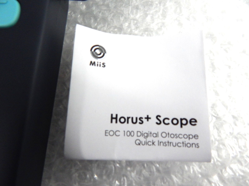 JEDMED MiiS HORUS + SCOPE EOC100 W/CASE, MANUALS & ACCESSORIES