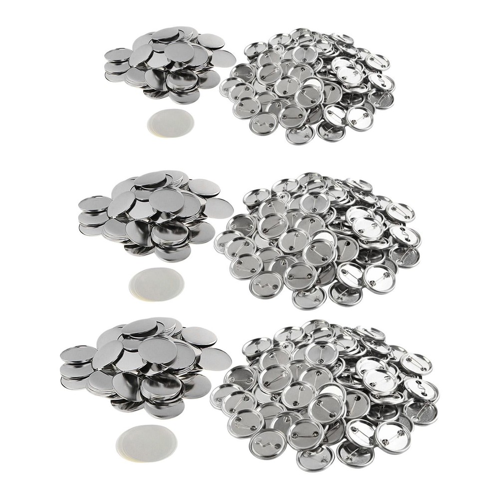 Blank Button Badges Makers Machine Pin for 50Sets/100Sets Parts