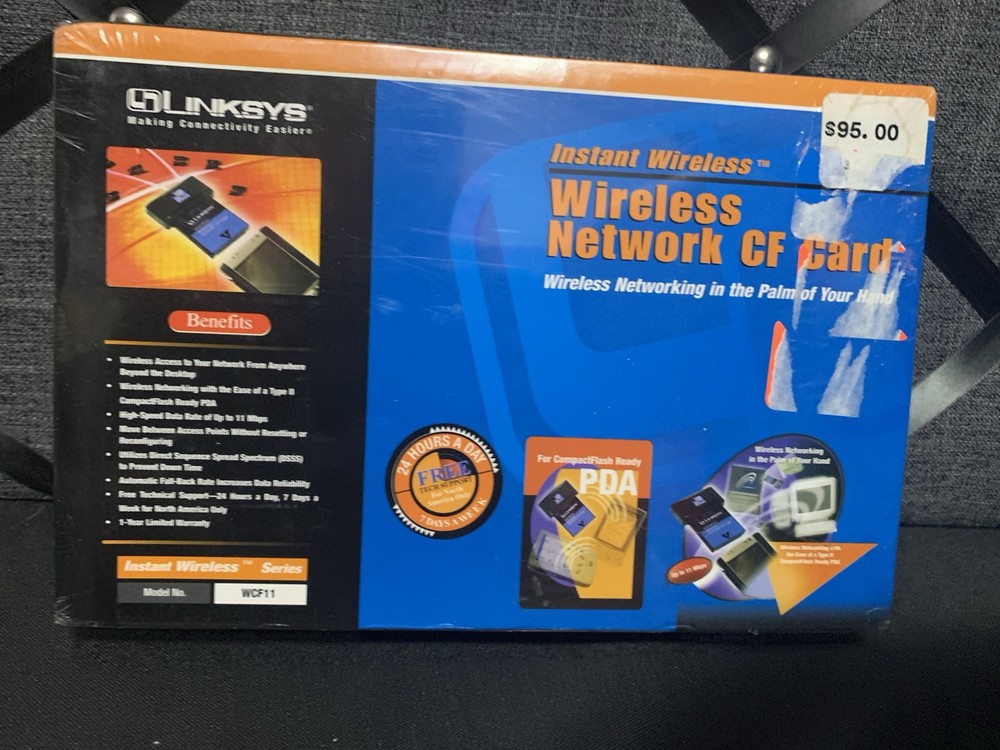 Linksys Instant Wireless Network PC Card WCF11