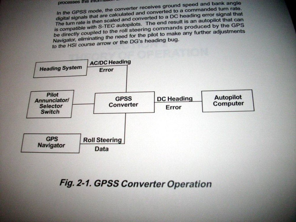 S-TEC Meggitt GPSS Steering Converter Pilot's Handbook