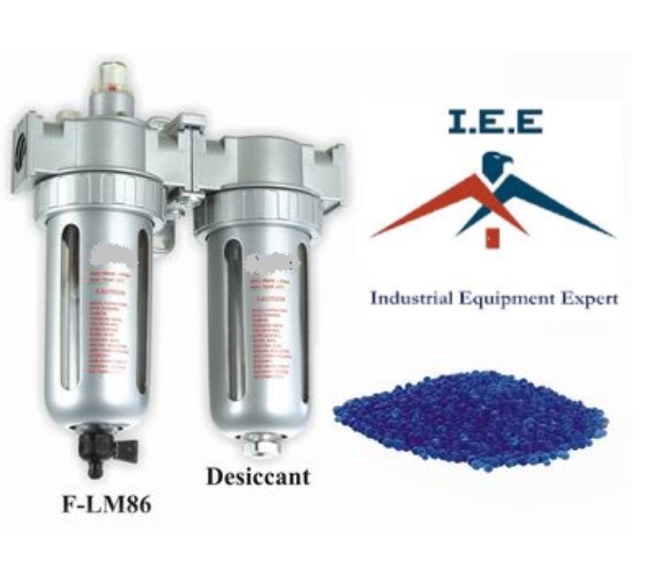 1/2" Compressed air in line filter & desiccant dryer combo Use W/Plasma Cutter