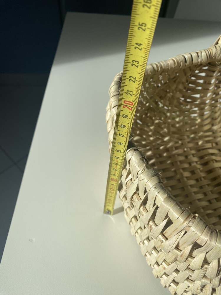 HANDMADE HANDMADE BRAIDED CORE BASKET VARIOUS SIZES!!
