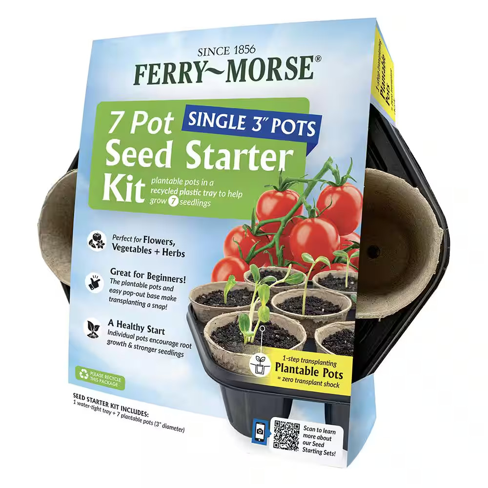 7 Pot Seed Starter Kit