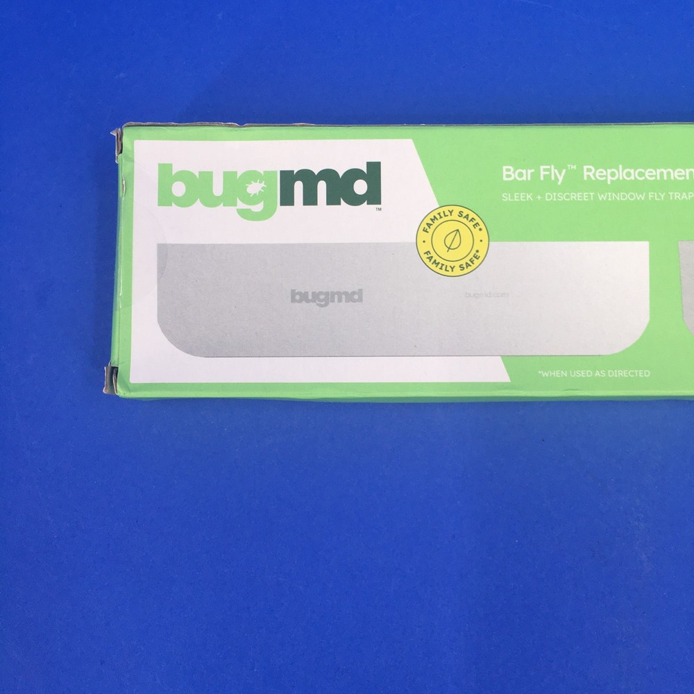 BugMd Bar Fly Replacement Traps 6 Ultra Sticky Traps