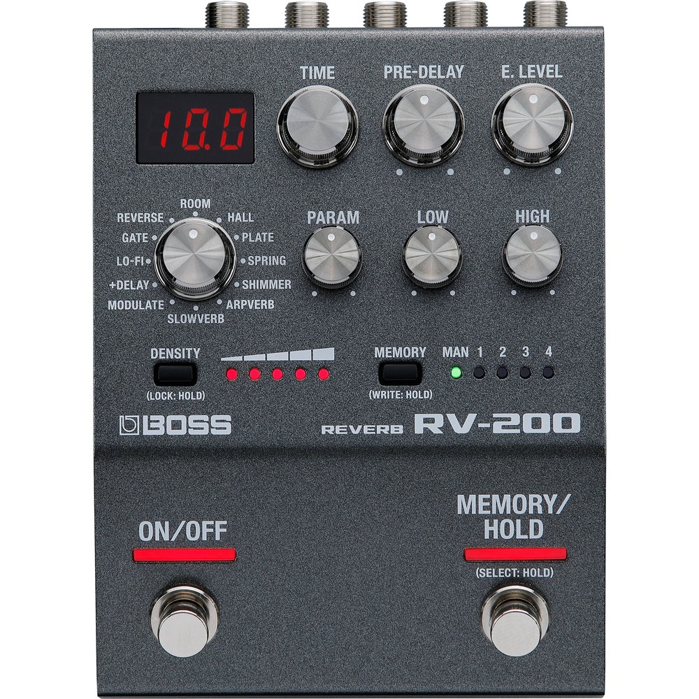 Boss RV-200 Multi Reverb Pedal