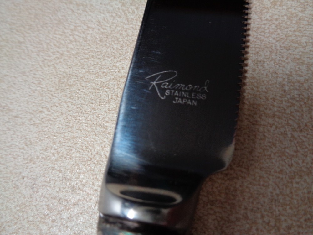 Silver Handle Raimond Sheffield England Cake Knife, Stainless Blade